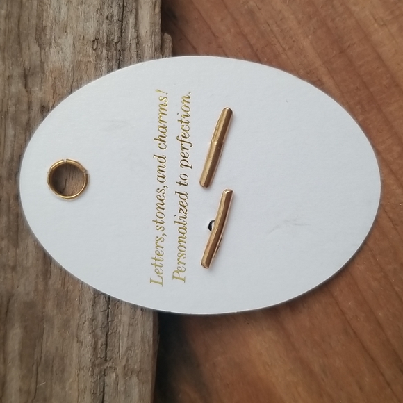 Stia 925 Sterling Silver Mini K Charm - Picture 2 of 5